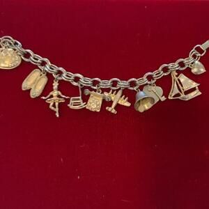 Vintage Coro Charm Bracelet